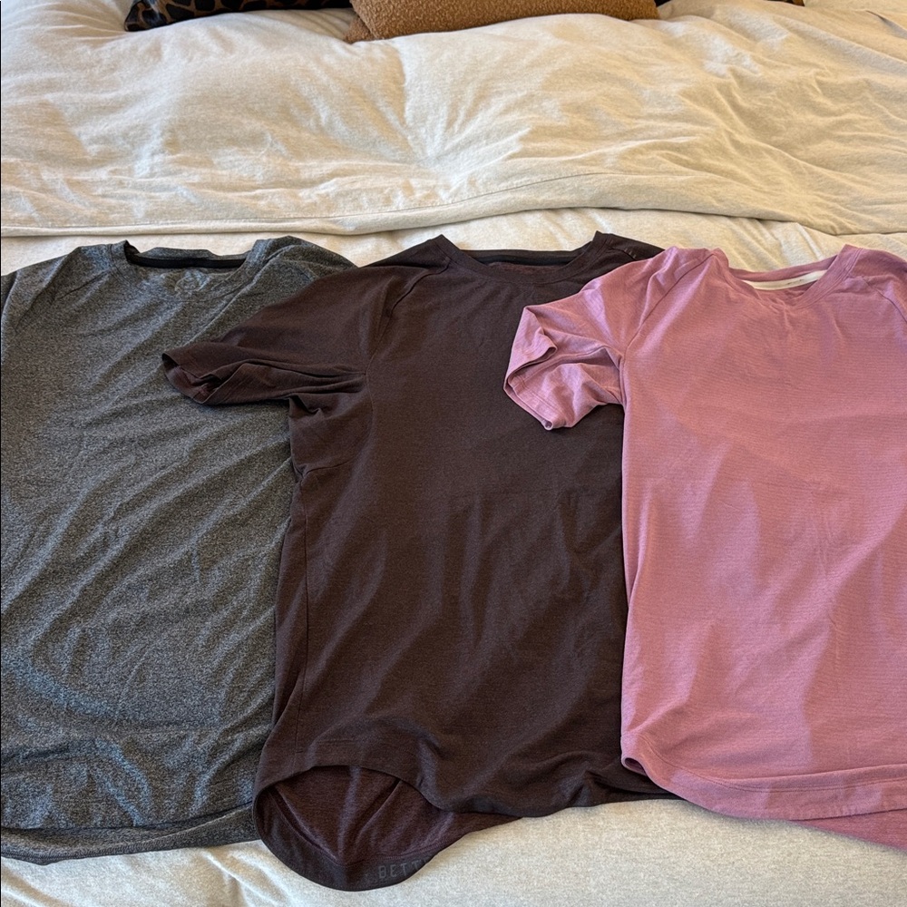 Lululemon Shirt Mens M License To Train Short Sleeve Drysense Gym 3 excellent